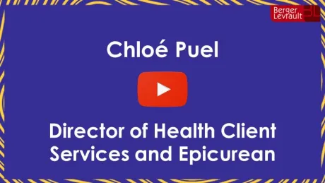 Chloé Puel, Director of Health Client Services at Berger-Levrault.