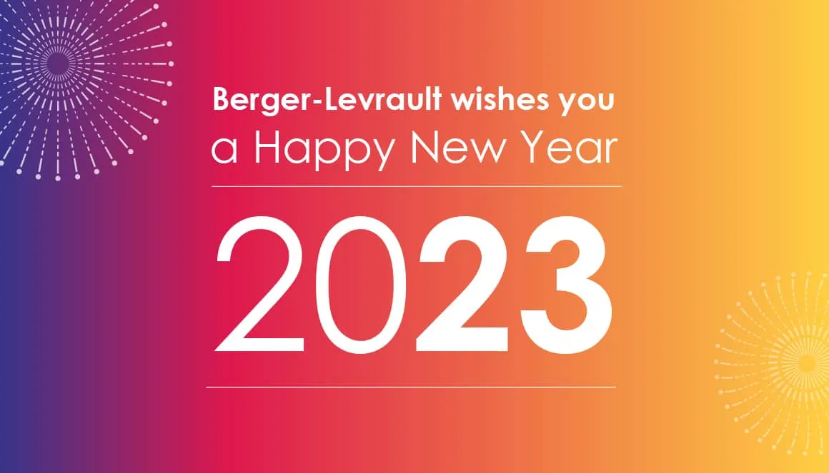 Berger-Levrault wishes you a Happy New Year 2023.