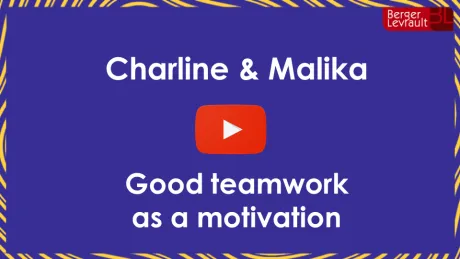 Charline & Malika, two new talents at Berger-Levrault