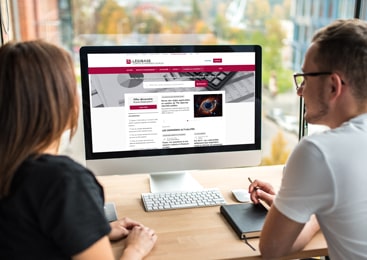Navigation sur le site Légibase Compta & Finances locales.