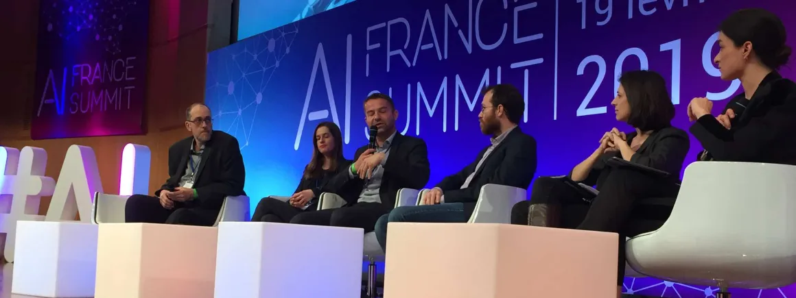 Table ronde lors de l'AI France SUMMIT 2019