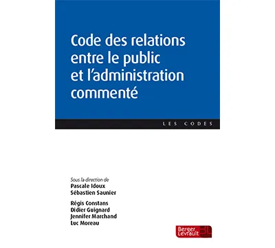 Visuel code des relations entre public et administration.