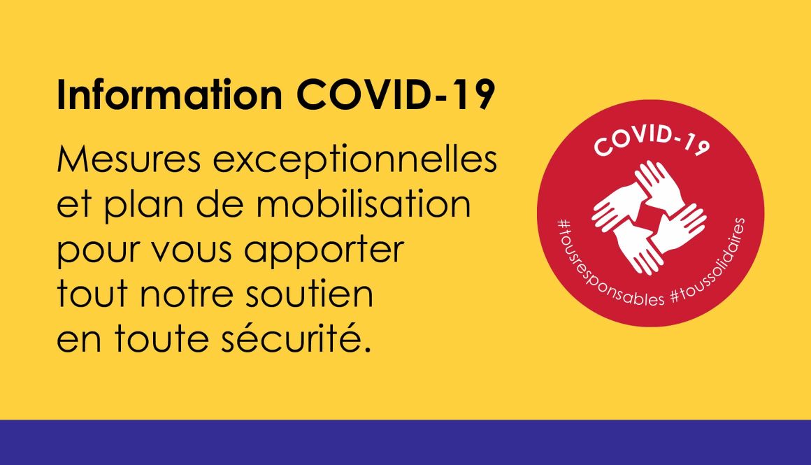 Bulletin d'informations COVID-19.