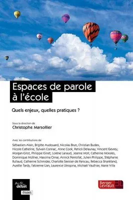 Ouvrage Espaces de parole à l'école.