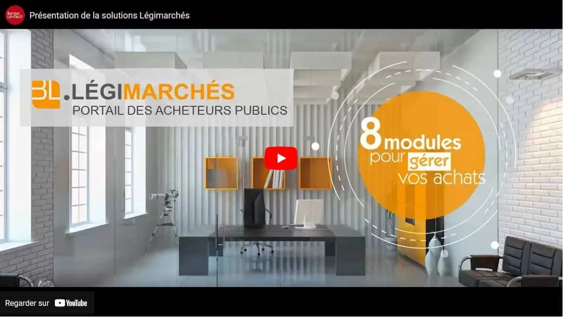 Vidéo de présentation de Légimarchés.