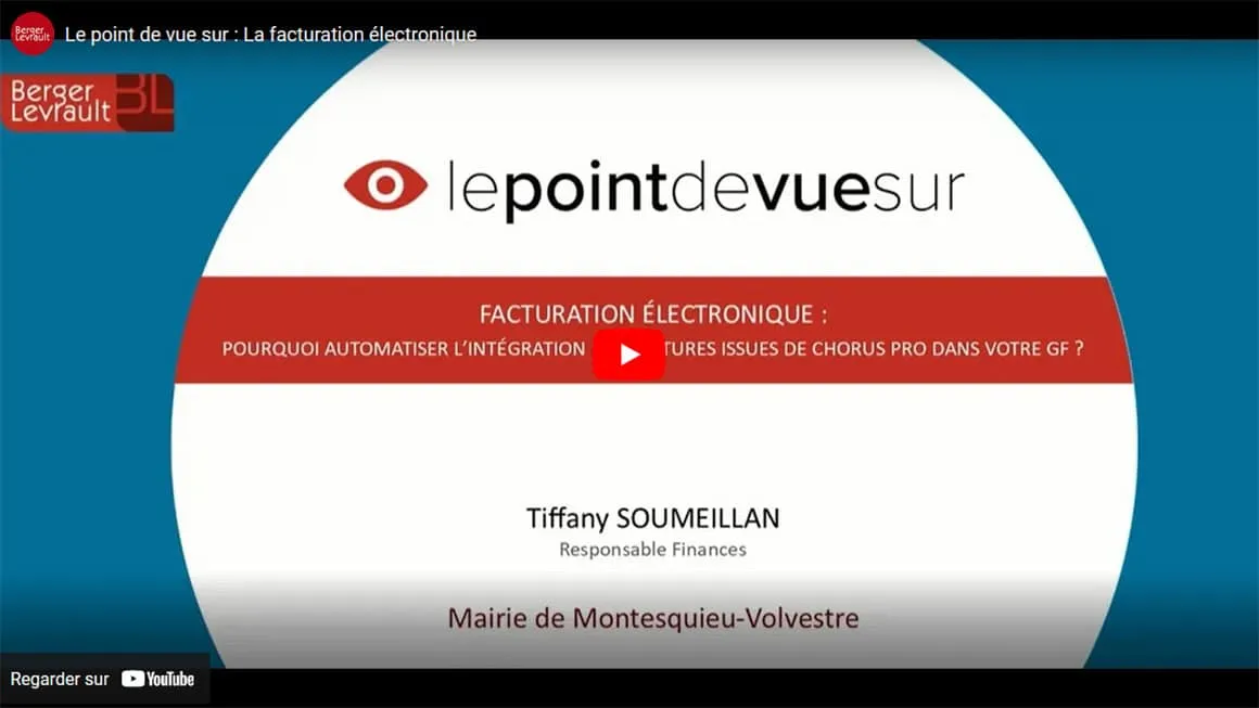 Vidéo de point de vue sur la facturation électronique.