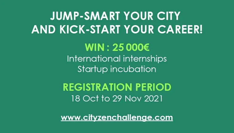 City'ZEN Challenge - edition 6 - win 25 000€