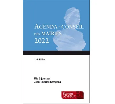 Couverture éphéméride Agenda-conseil des mairies 2022