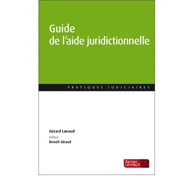 Couverture broché Guide de l'aide juridictionnelle