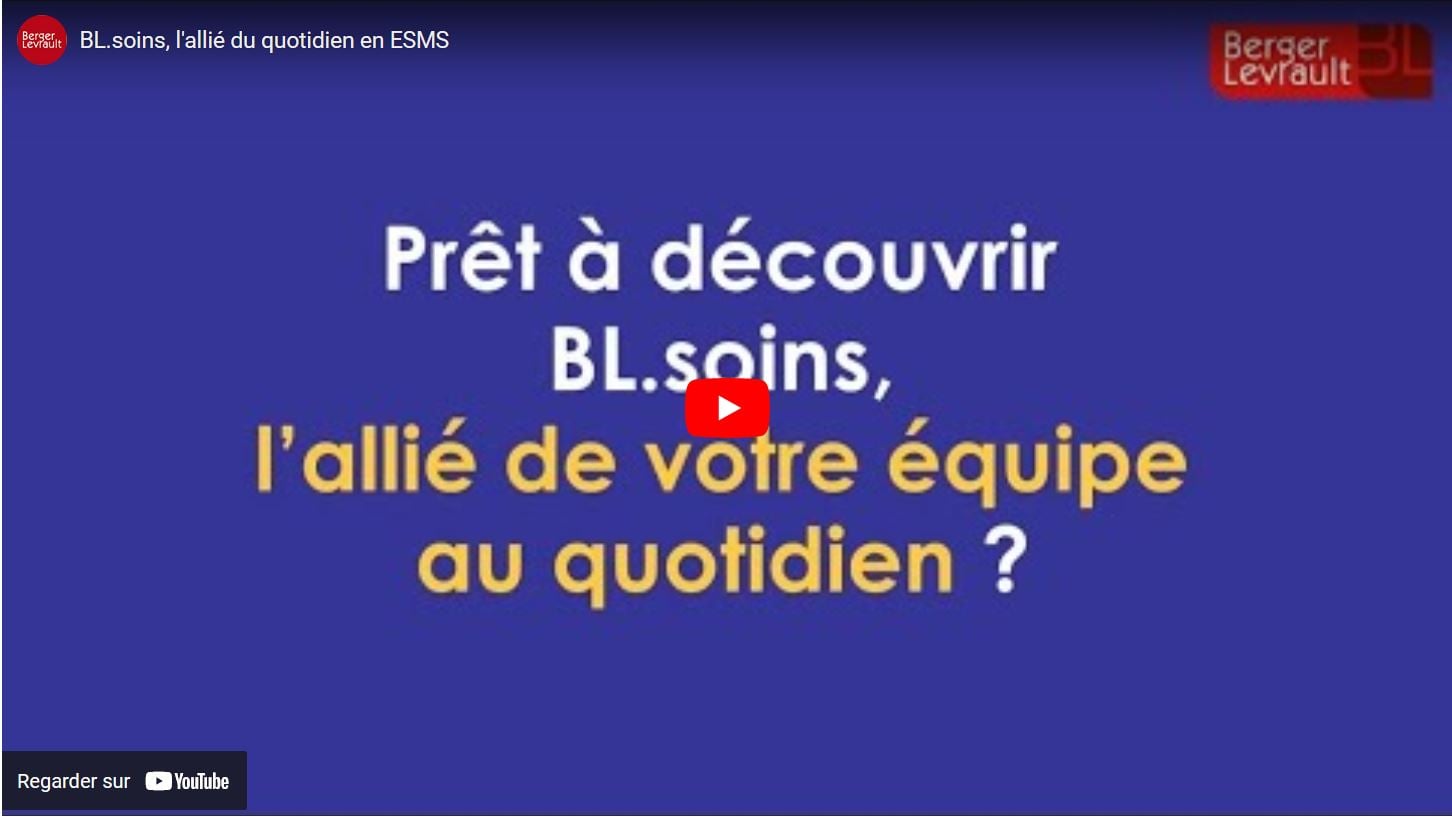 Vidéo de présentation de BL.soins