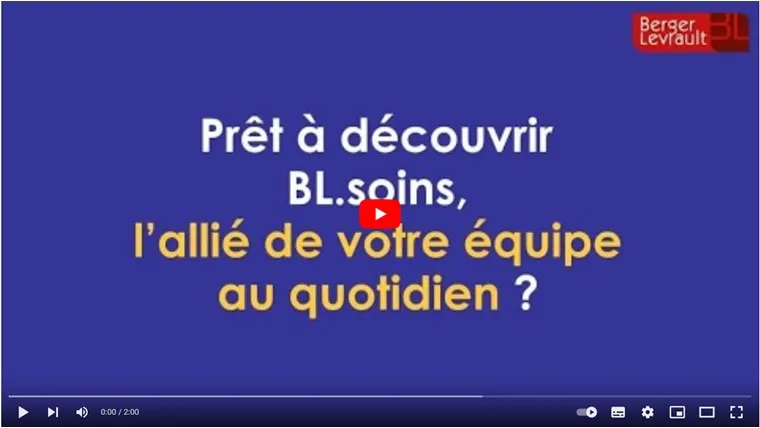 Vidéo de présentation du logiciel BL.soins.