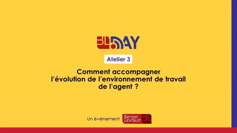Video de l'atelier Comment accompagner l'évolution de l'environnement de travail de l'agent.