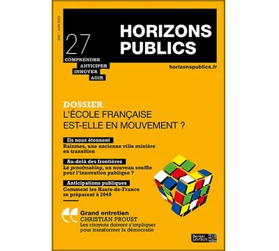 Couverture Horizons publics 27