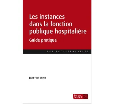 Couverture broché Les instances dans la fonction publique hospitalière