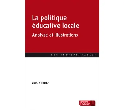 Couverture broché La politique éducative locale