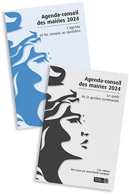 Couvertures brochés Agenda-conseil des mairies 2024