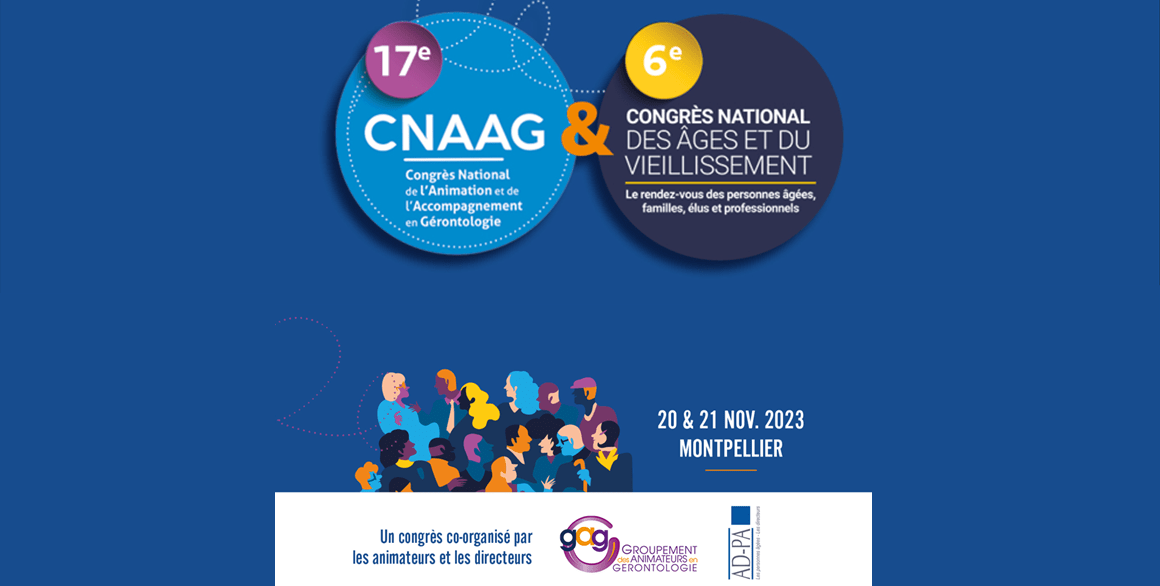 Congrès GAG et AD-PA 2023 les 20 et 21 novembre à Montpellier
