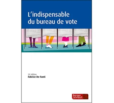 Couverture broché L'indispensable du bureau de vote 2024