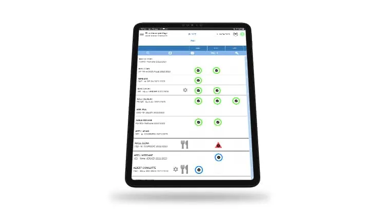 Visuel de la solution de pointage BL.enfance