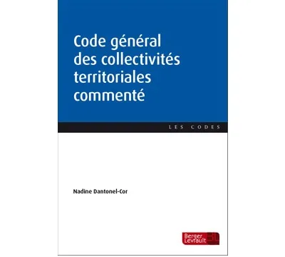 Couverture broché CGCT commenté
