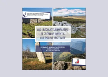 Assemblée générale ANDCDG 2024 - du 16 au 18 octobre 2024