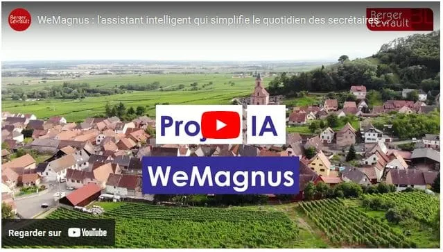 Décryptage avec Stéphanie Rey, Manager de projets scientifiques au sein de Berger-Levrault du projet IA : assistant intelligent de WeMagnus