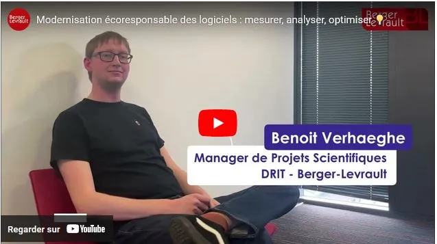 Benoit Verhaeghe - interveiw sur la modernisation écoresponsable des logiciels