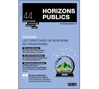 Couverture Horizons publics 44