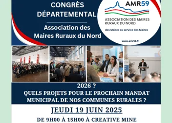 congrès des maires ruraux du Nord 19 juin 2025