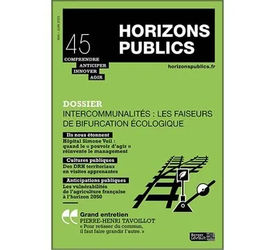 Couverture Horizons publics 45