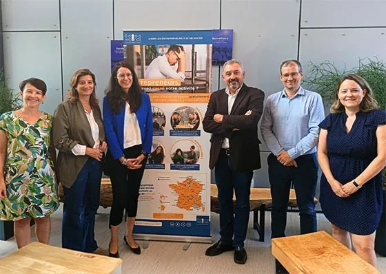 association 60000 rebonds dans els locaux de CARL Berger-Levrault à Limonest.
