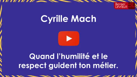 Interview de Cyrille Mach , Directeur Technique