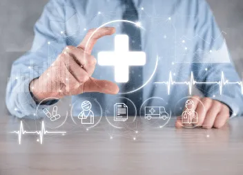 Illustration article sur la digitalisation / informatisation dans le domaine de la santé pour les établissements de handicap