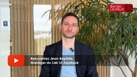 interview de Jean-Baptiste, Manager du Lab IA Appliqué chez Berger-Levrault