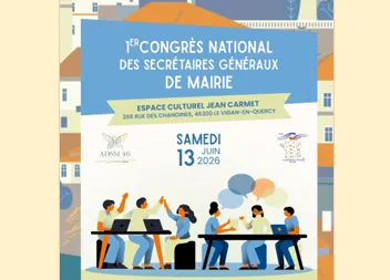 Congrès national des secrétaires généraux de mairie 2026