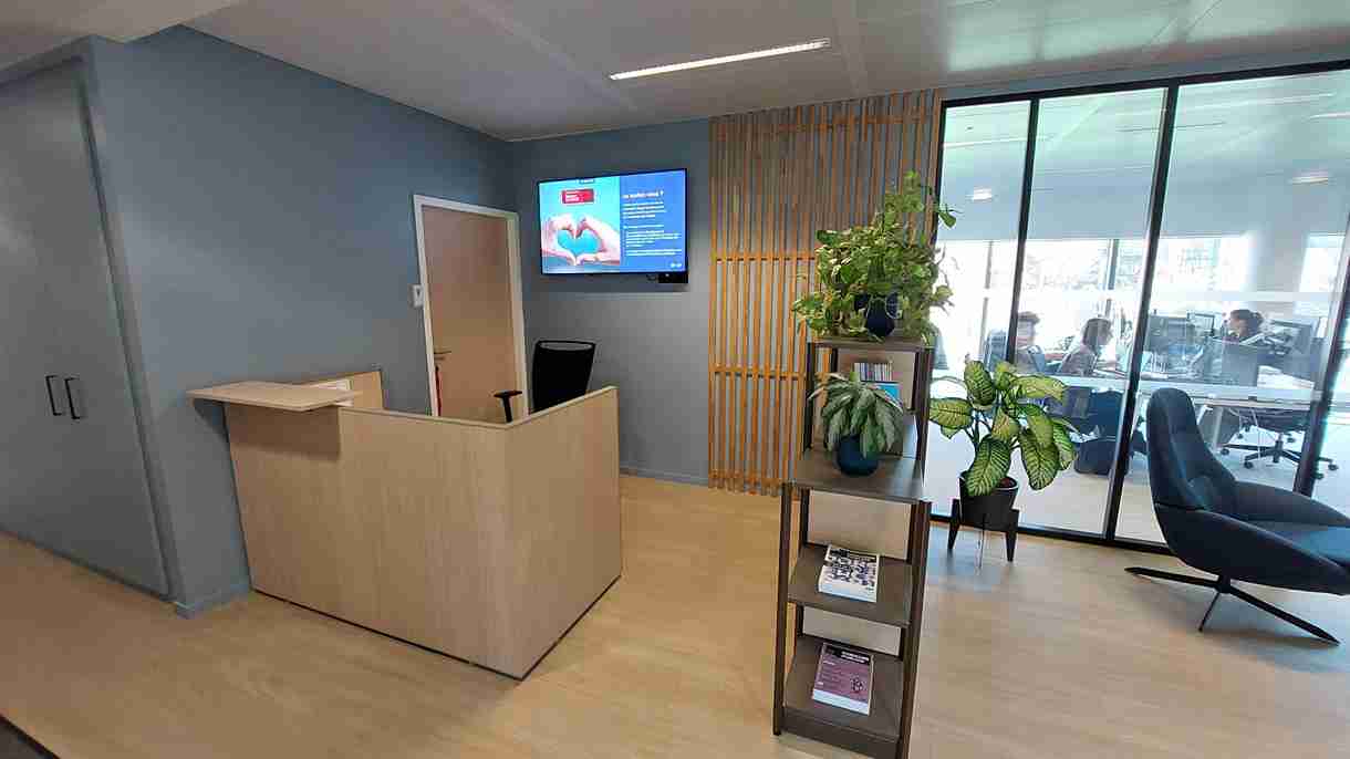 accueil du siège social de Berger-Levrault