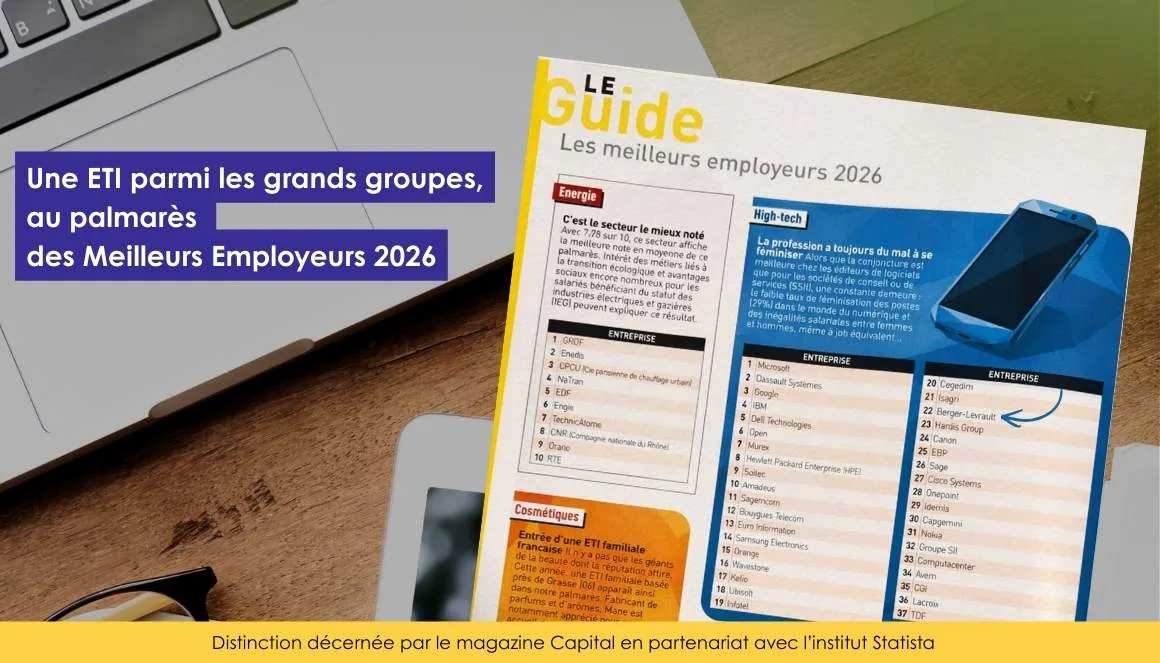 Berger-Levrault, une ETI parmi les grands groupes au palmarès des Meilleurs Employeurs 2026