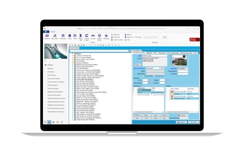 visuel logiciel de gestion des services techniques Atal