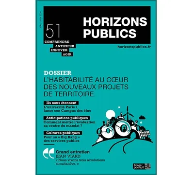 Couverture Horizons publics 51