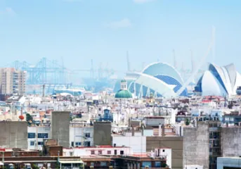 Ville de Valence.