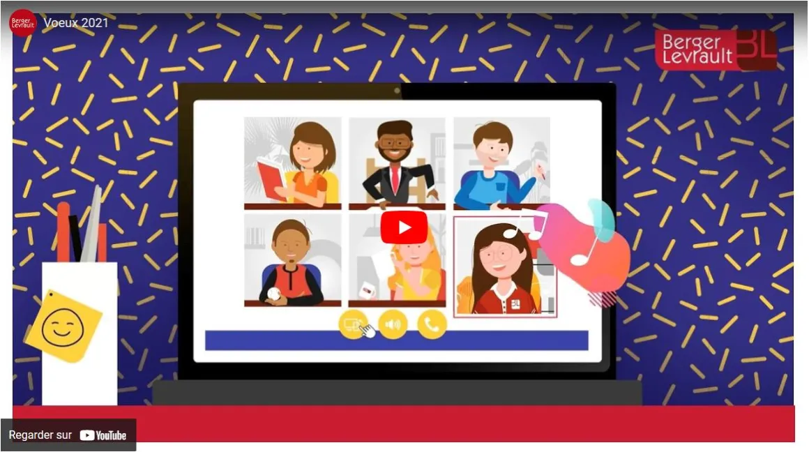 Lien vidéo voeux 2021