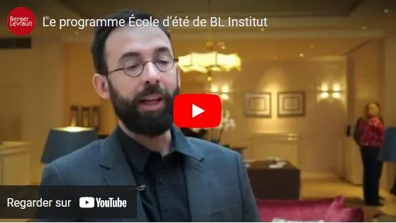 Vidéo sur le programme de l’école d’été de BL Institut.