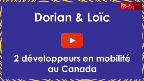 Dorian et Loïc 2 développeurs mobilité au Canada