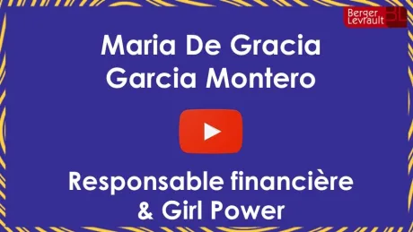 Maria de Gracia Montero, responsable financière chez Berger-Levrault.