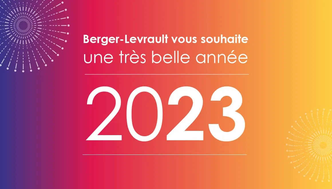Berger-Levrault vous souhaite une très belle année 2023.