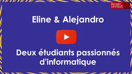 Interview d'Éline et Alejandro, étudiants chez Berger-Levrault.