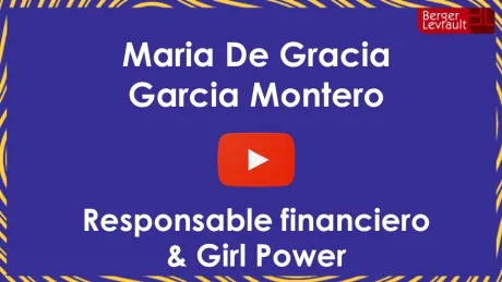 Maria De Gracia Garcia Montero, Responsable Financiera de Berger-Levrault España.