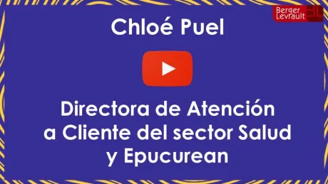 Chloé Puel, Directora de Atención a Clientes de Berger-Levrault.