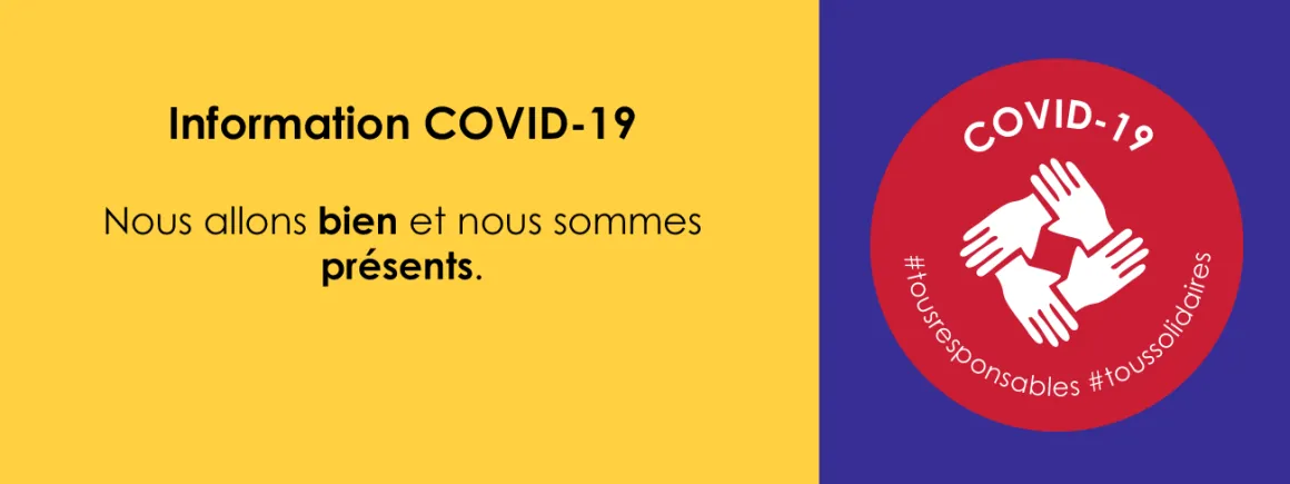 Bannière COVID-19