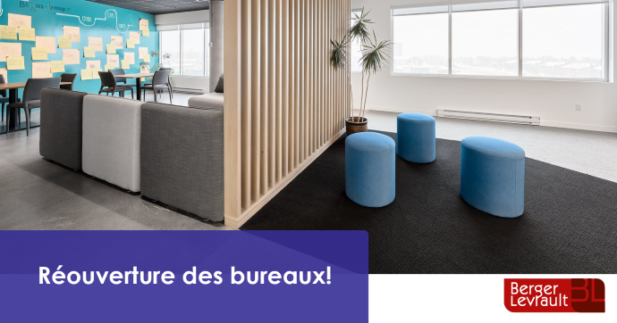 Réouverture bureaux